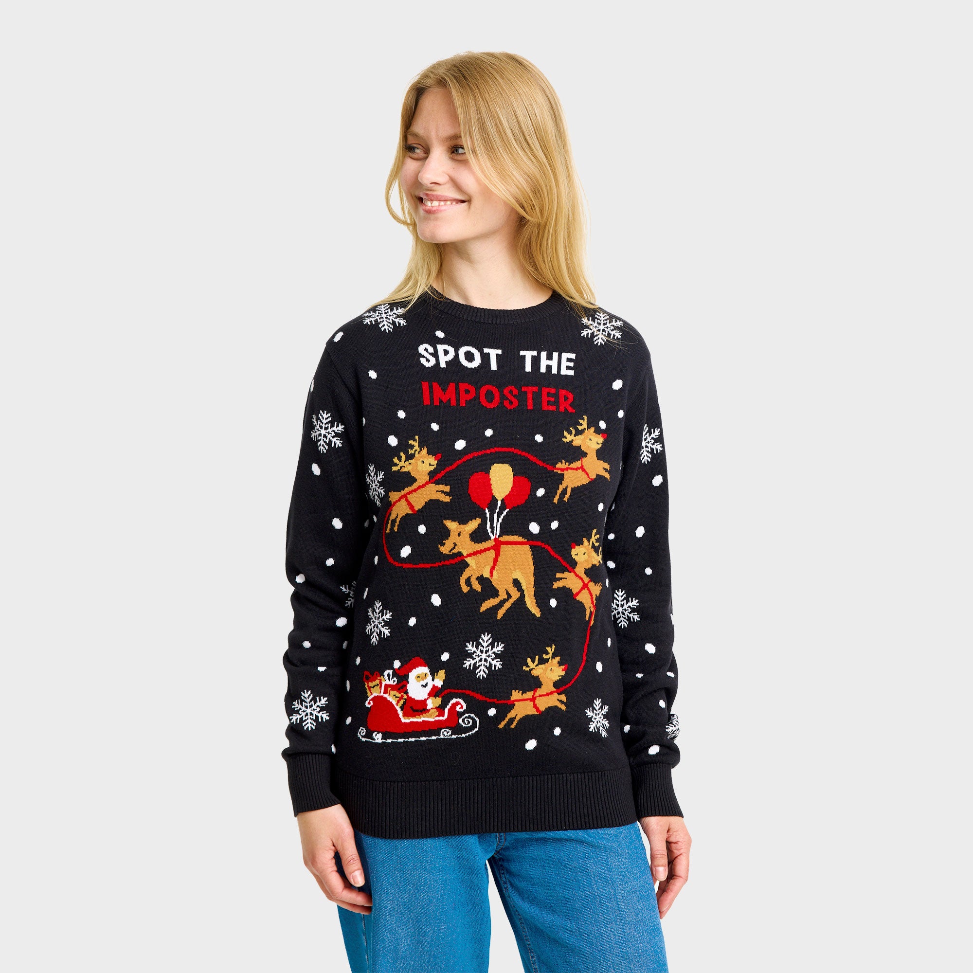 Imposter julesweater - Dame.